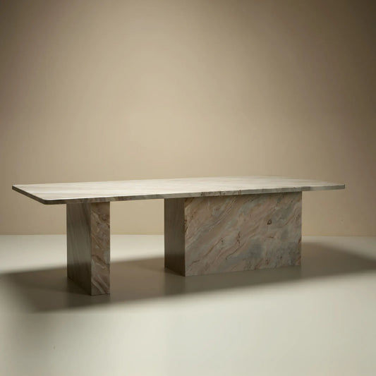 Solan Handcrafted Marble Table