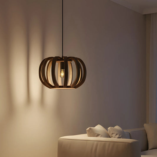 Liora Mango Wood Hanging Lamp
