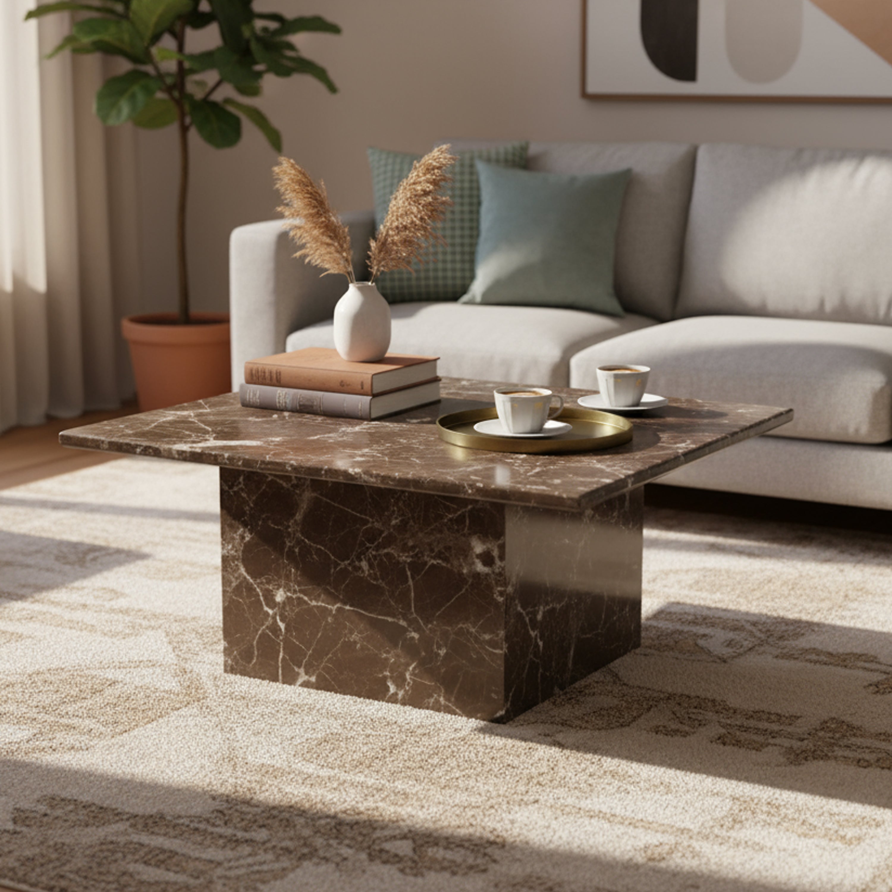 Marven Handcrafted Wooden Table