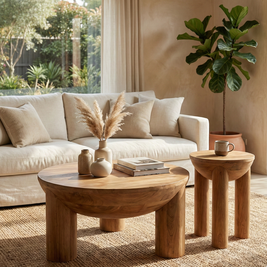 Ravien Handcrafted Wooden Table