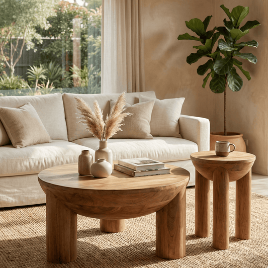 Ravien Handcrafted Wooden Table