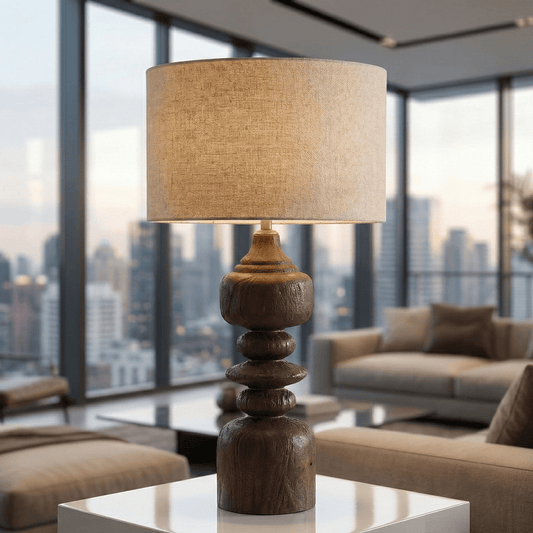 Renzo Wooden Lamp