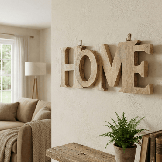 Haven Wooden Home Decor Sign