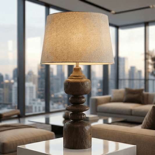 Renzo Wooden Lamp