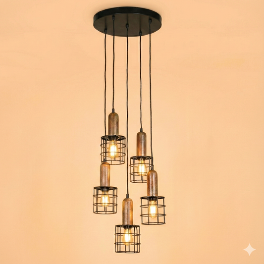 Nox Quintet Hanging Lamp