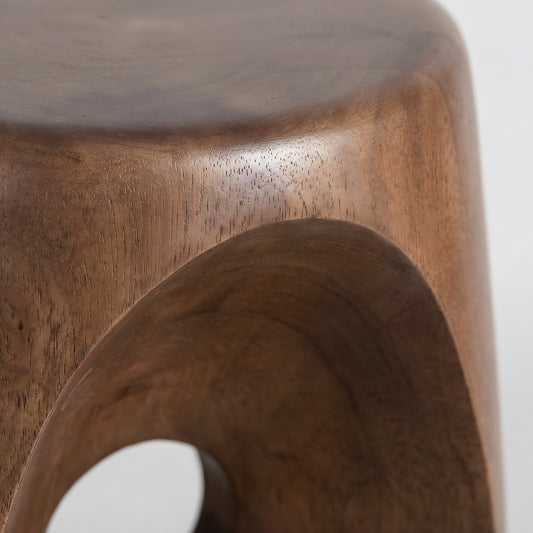 Ovalo Wooden Side Table