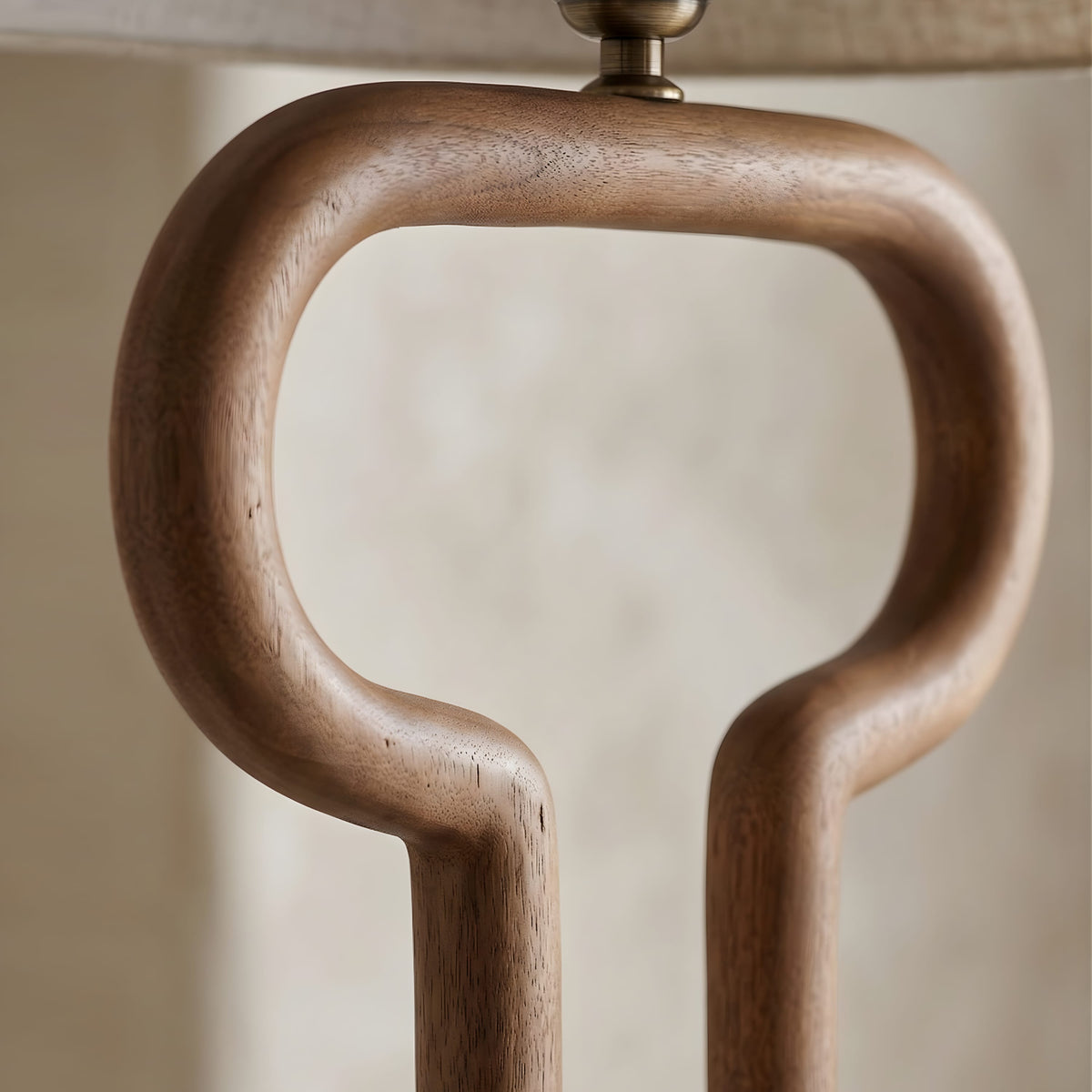 Anello Abstract Loop Sculptural Floor Lamp, view 5, image 5