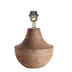 Kael Handcrafted Mango Wood Table Lamp