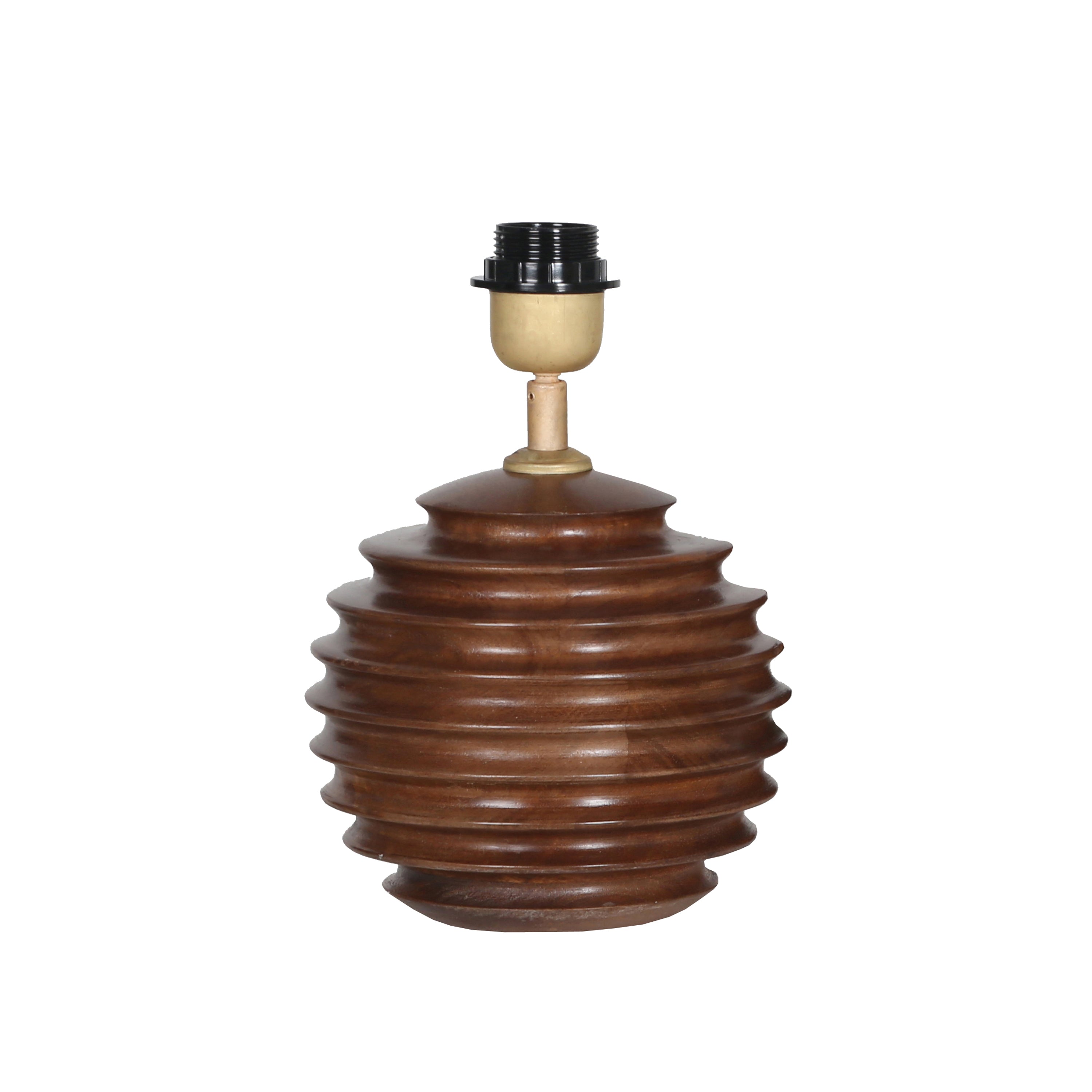 Eryon Handcrafted Wooden Table Lamp