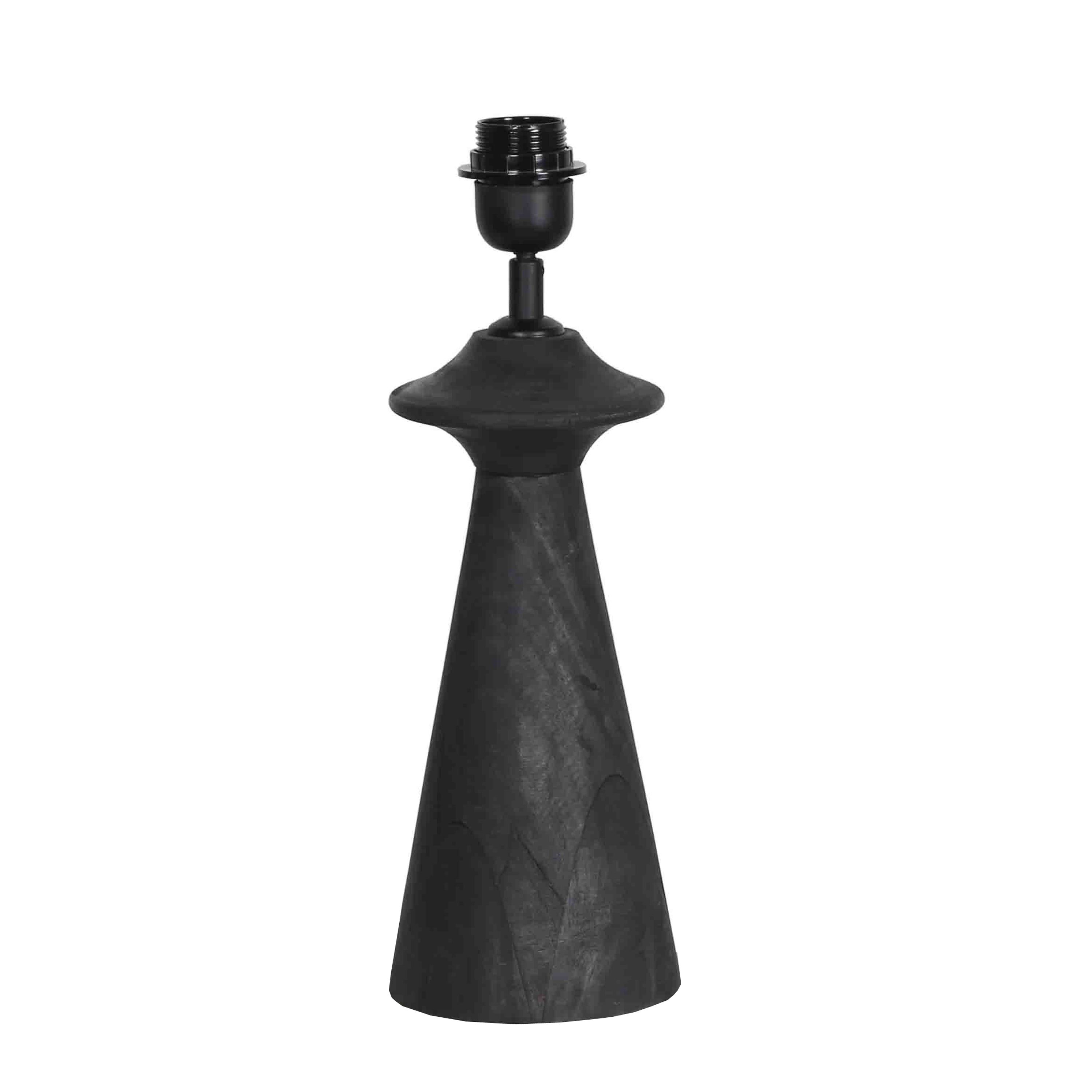 Nivara Handcrafted Mango Wood Table Lamp