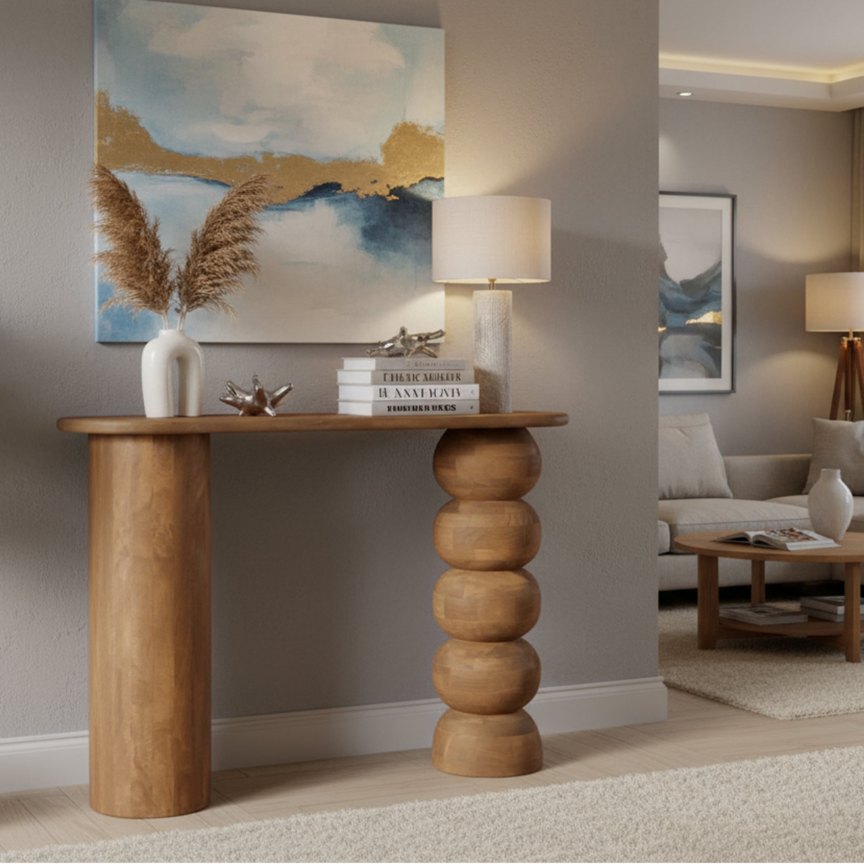 Tavren Handcrafted Wooden Table