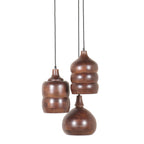 Solene Handcrafted Mango Wood Hanging Lamp