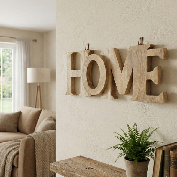 Haven Wooden Home Decor Sign