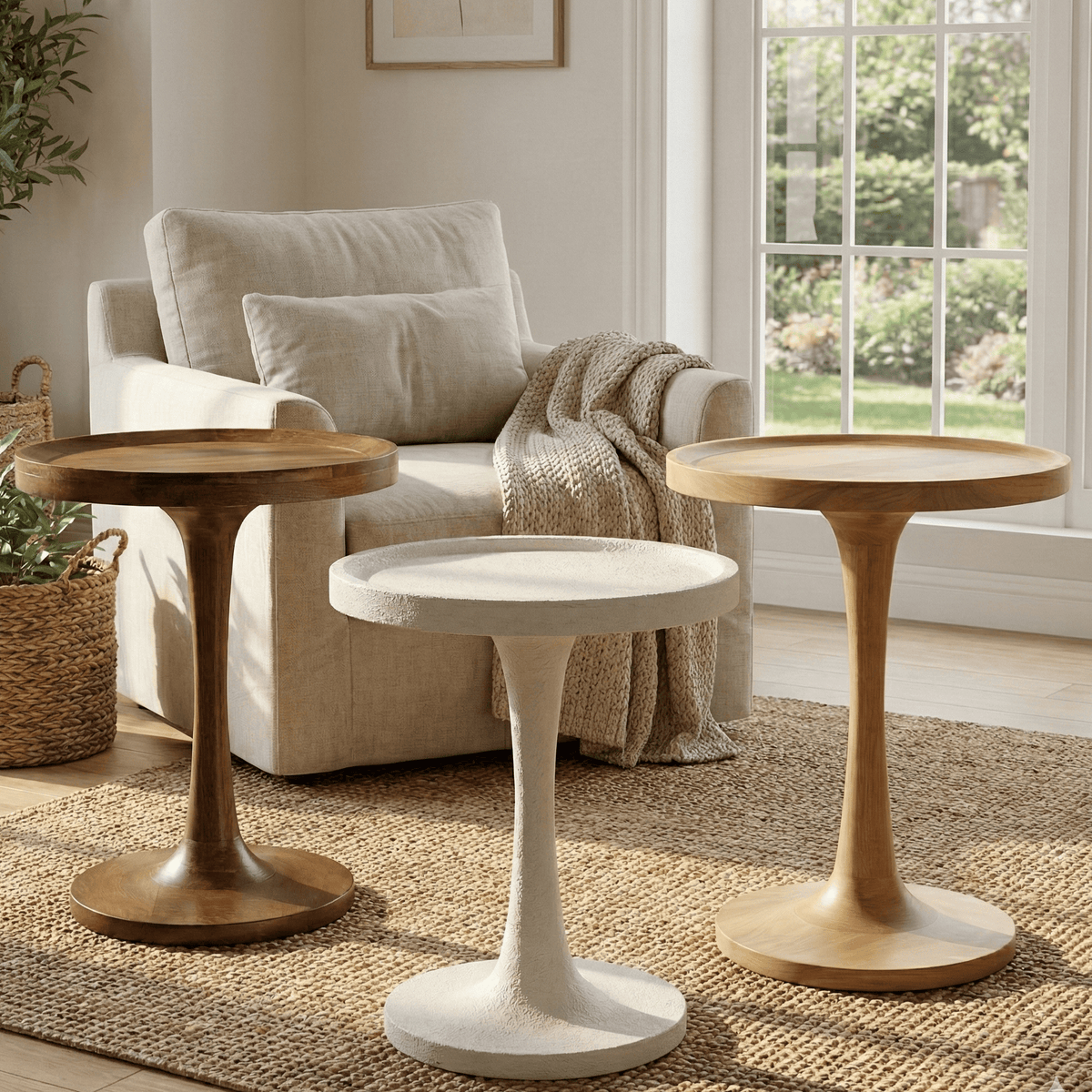 Lunara Pedestal table