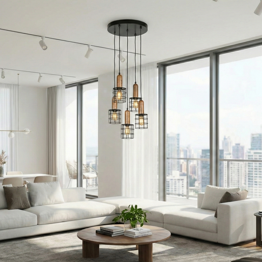 Nox Quintet Hanging Lamp