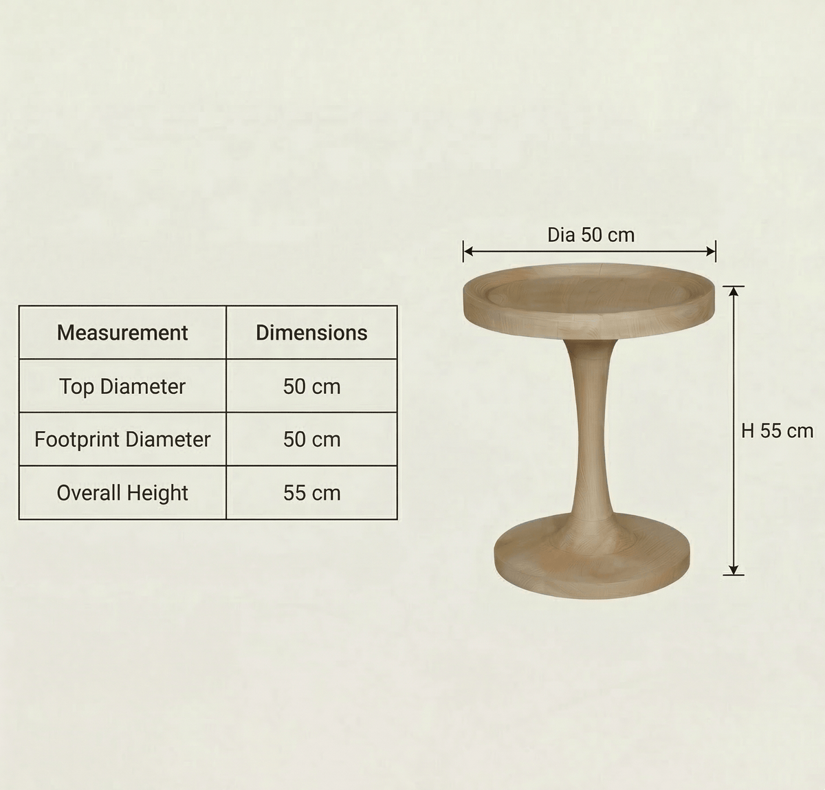 Lunara Pedestal table, image 5
