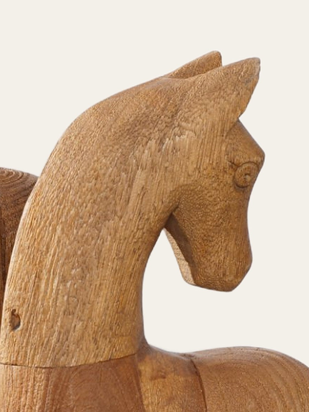 Mela Standing Horse Sculpture: head, Medium, image 4