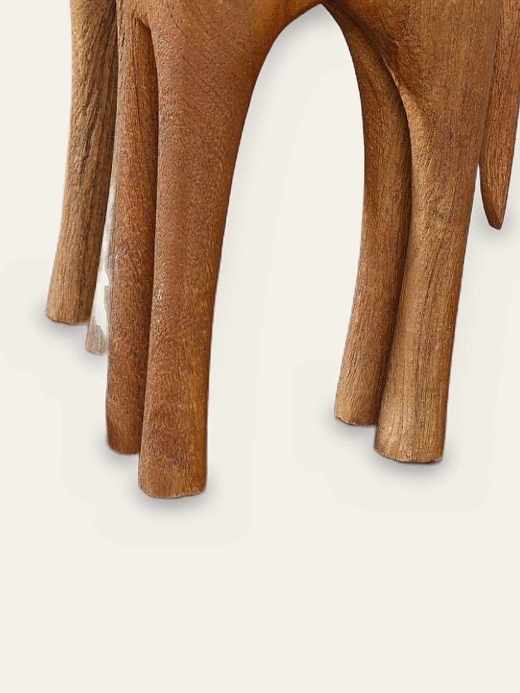 Mela Standing Horse Sculpture: legs and hooves, image 6